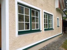 Fassade, Ökologische Fassade, Kalkputz