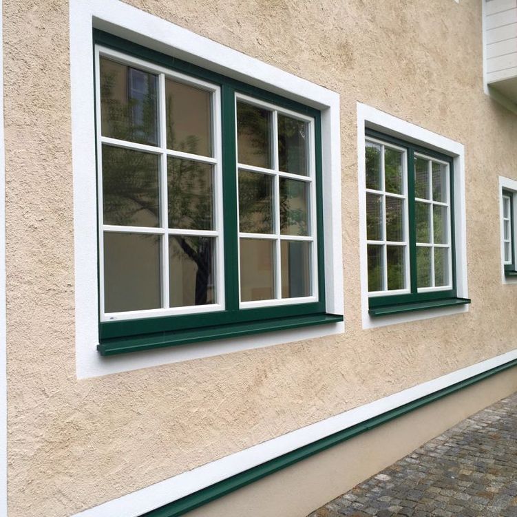 Fassade, Ökologische Fassade, Kalkputz